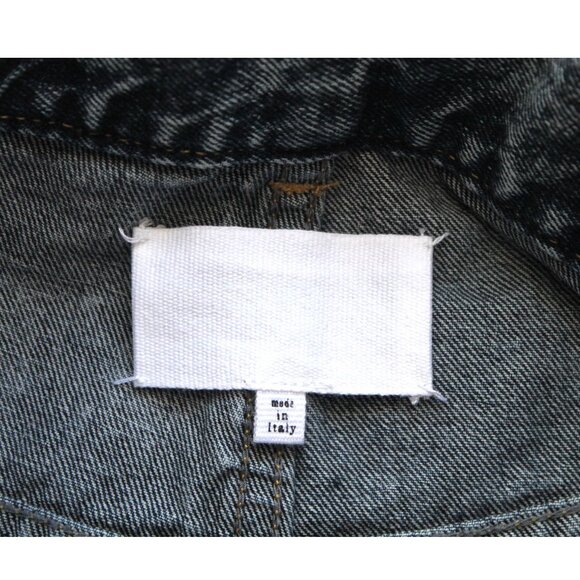 Maison Margiela Belted Acid-Wash High-Rise Tapered Jeans 31" / IT 38 / US 2 - Picture 8 of 11